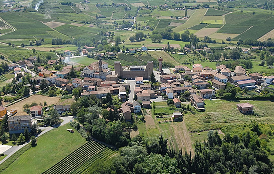 Una fotografia del comune di Moasca